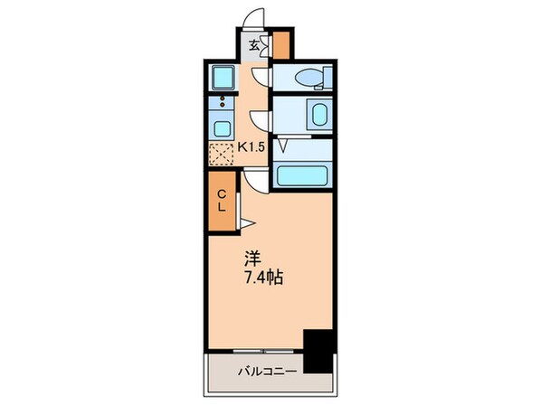 プレサンス桜通ベルノ(1103)の物件間取画像